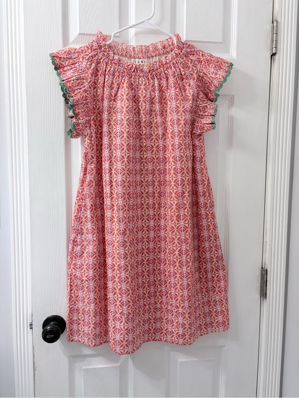 THML Ruffle Sleeve Dress
